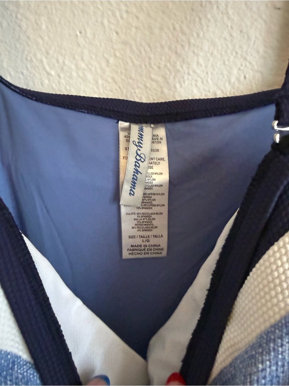 Tommy Bahama Island Cays Tummy Control Bandini Swim Top - Picture 4 of 5